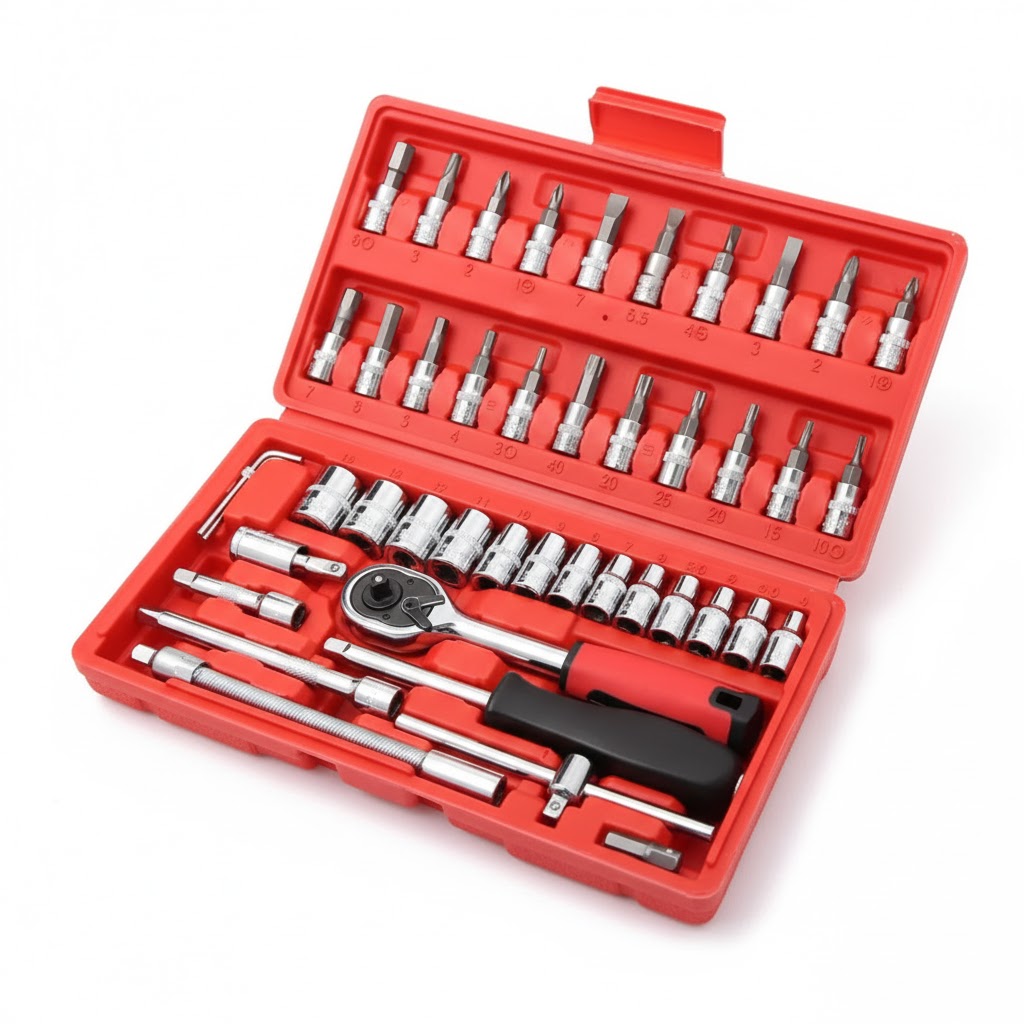 Kit de Herramientas Casa & Veh&iacute;culo 46 p